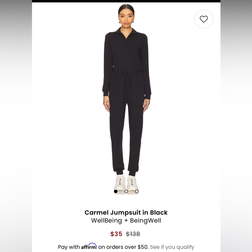 WellBeing + BeingWell Women’s Jumpsuit. NWT.